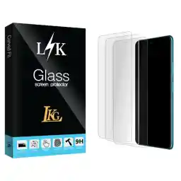 محافظ صفحه نمایش شیشه ای ال کا جی مدل LK Glass MIX3 مناسب برای گوشی موبایل شیائومی Redmi 9 \ 9A \ 9C \ 9T بسته سه عددی