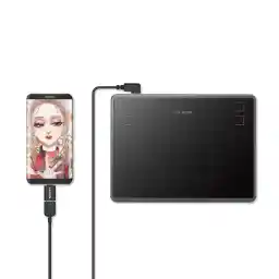 HUION Inspiroy H430P Tekentablet, met Grafische Tablet van 4,8 x 3 inch, Batterijloze Stylus, Ondersteunt Mac Windows Android en OSU, Ideaal voor Thuiswerk en Leren op Afstand