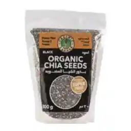 Organic Larder Black Organic Chia Seeds 300 g