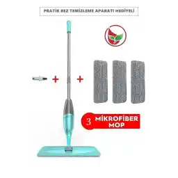 تمیز کردن عملی 3 موپ با مخزن آب (تضمین شده توسط توزیع کننده) Miomi Spray Mop 300cc