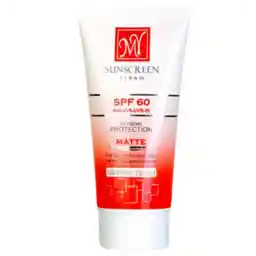 کرم ضد آفتاب فاقد چربی اس پی اف 60 مات رنگ طبیعی | مای