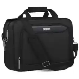 SHOWKOO Laptop Shoulder Bag 17.3 Inch Waterproof Lightweight Adjustable Shoulder Messenger Bag for Men Women Business Briefcase Office School Travel Computer Bag