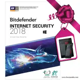 آنتی ویروس بیت دیفندر اینترنت سکیوریتی 2018 1 کاربر 1 ساله به همراه لایسنس انتی ویروس موبایل اندورید بیت دیفندر 1 ساله