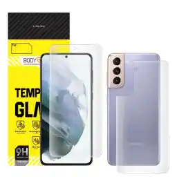 محافظ صفحه نمایش مات بادیگارد مدل HydroGel مناسب برای گوشی موبایل سامسونگ Galaxy S21 Plus به همراه محافظ پشت گوشی