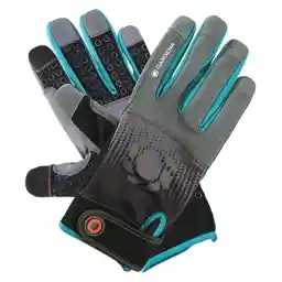 دستکش کار گاردنا سایز 9/L: دستکش برای همه کار با دستگاه ها، چسبندگی بهینه، پدهای ضربه گیر، پارچه مشبک، لمس موبایل برای استفاده از گوشی های هوشمند (11521-20)