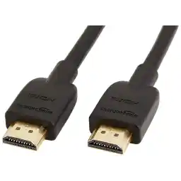 Amazon Basics CL3 Rated High Speed 4K HDMI Cable (18Gbps, 4K/60Hz) - 3.05 M, Black