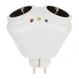 محافظ ولتاژ تیراژه مدل یخچال فریزر دوشاخه دار دو خروجی