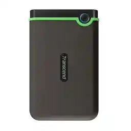 هارد اکسترنال ترنسند مدل StoreJet 25M3 ظرفیت 4 ترابایت ظرفیت چهار ترابایت دارای رابط USB Type-A 2.0