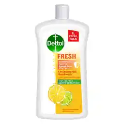 Dettol Fresh Liquid Handwash Refill, Citrus & Orange Blossom Scent, 1L