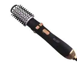 سشوار برسدار چرخشی حرفهای انزو مدل EN-746، موتور AC با توان مصرفی 6600 وات، دارای قابلیت باد سرد، با حالت صافکننده و حجمدهنده، وزن 400 گرم، تنظیم حرارت 2 حالته و کنترل سرعت 2 حالته، به همراه سری برسدار گرد باریک، پهن و تخت