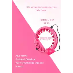 حلقه ورزش هولا هوپ kochler با ماساژ - حلقه ورزش - قابل تنظیم ناحیه کمر - هولا هاپ