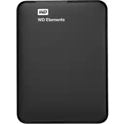 هارد اکسترنال وسترن دیجیتال مدل Elements ظرفیت یک ترابایت دارای رابط USB Type-A 3.0