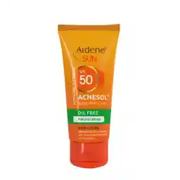 ضد آفتاب رنگی فاقد چربی اس پی اف 50 مات کننده مدل آکنه سل پلاس | آردن