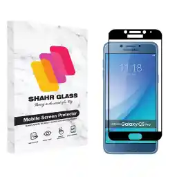 محافظ صفحه نمایش شهر گلس مدل FUL مناسب برای گوشی موبایل سامسونگ Galaxy C5 Pro