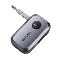UGREEN Bluetooth Adapter 5.4 for Car, Bluetooth Receiver 3.5mm Jack with Built-in Microphone for Car Stereo/Speaker/Home Stereo/Wired Headphones,15H Battery Life