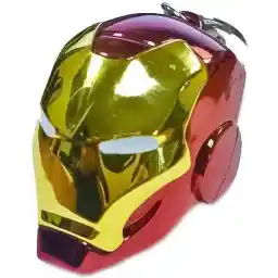 Semic Iron Man - Helmet 3D Sleutelhanger - Rood/Geel