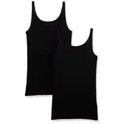 Amazon Essentials Women's Slim-Fit Thin Strap Tank Top, Pack of 2