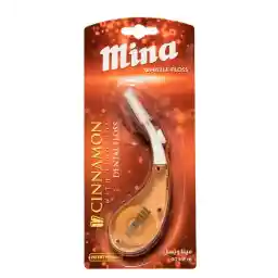 نخ دندان ویسل مینا با اسانس دارچین حاوی فلوراید | مینا