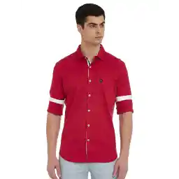 HammerSmith Men's Solid Regular Shirt