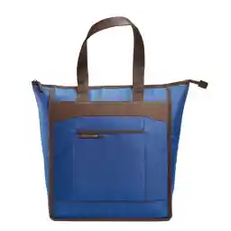 Rachael Ray Chillout Cooler Bag, Soft Sided Zippered Cooler Tote, Insulated and Leak Proof Grocery Bag, Portable Travel Cooler, Hot or Cold Carrier, Navy