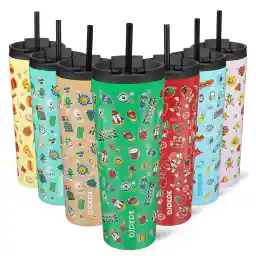 BJPKPK 26oz Stainless Steel Insulated Tumbler With lid And Straw Travel Coffee Thermal Tumblers Cup For Women And Men,Game