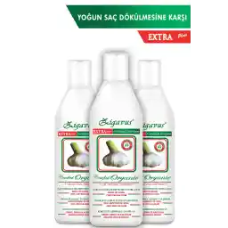 شامپو سیر بدون عطر زیگاووس اکسترا پلاس 3 عدد پرداخت کنید