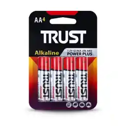 باتری قلمی تراست مدل آلکالاین AA بسته 4 عددی