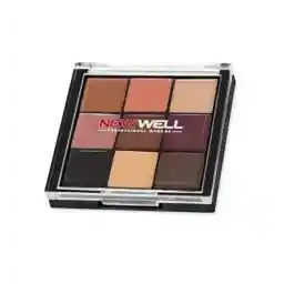 پالت سایه چشم 9 رنگ مدل پرسلن میکاپ | نیوول