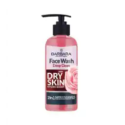 شوینده صورت آبرسان مناسب پوست خشک 370میل | باربارا