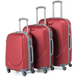 Senator Lightweight Luggage Checked Bag- 24 Inches Hard-shell Suitcase Spinner Luggage for Travel Medium Size Luggage with Spinner Wheels 4, KH134 (Checked Luggage 24-Inch, Silver)