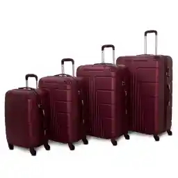 Medium Size Luggage Trolley By Senator (A1012-24-Burgundy)