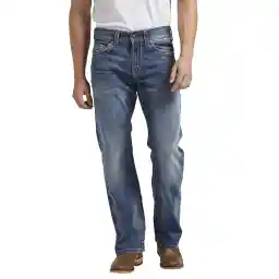 Silver Jeans Co. Men's Zac Relaxed Fit Straight Leg Jeans Jeans (pack of 1)