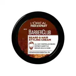 L’Oréal Paris Men Expert Barber Club Beard and Hair Styling Cream, 75 ml