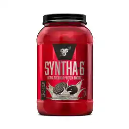 BSN Syntha-6 Ultra Premium Protein Matrix, Whey Protein Powder, Micellar Casein, Milk Protein Isolate Powder - Cookies & Cream, 2.91 Lbs, 28 Servings (1.32 KG)