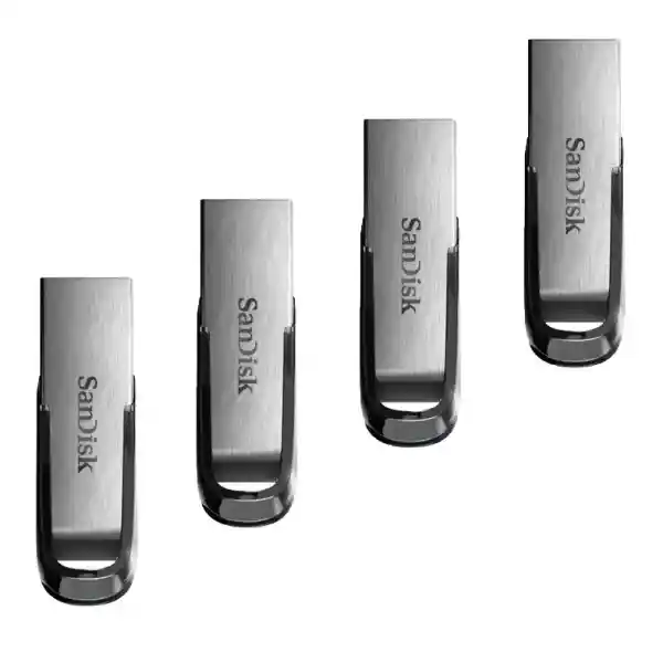 فلش مموری سن دیسک مدل Ultra Flair CZ73 ظرفیت 32 گیگابایت بسته 4 عددی