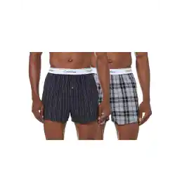 Calvin Klein Men's Slim 2Pk Boxers