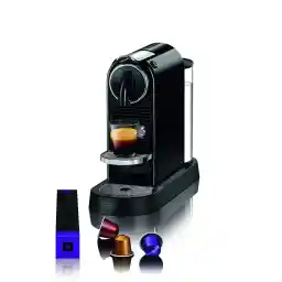 De'Longh Nespresso EN167.B Citiz Capsule Machine, High Pressure Pump and Perfect Heat Control, Energy Saving Function, Black