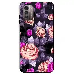 کاور مگافون طرح گل مدل 1652 مناسب برای گوشی موبایل نوکیا G21
