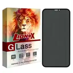 محافظ صفحه نمایش حریم شخصی لایونکس مدل PFLI مناسب برای گوشی موبایل اپل iPhone 11