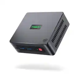 TRIGKEY Green G4 Mini PC 12th Intel Alder Lake-N100 4C/4T (Up to 3.4GHZ) 16G DDR4 500G M.2 SSD, Desktop Computer Support 4K@60Hz UHD Graphics/Dual HDMI/WiFi 6/BT 5.2/USB 3.2/Office/Home
