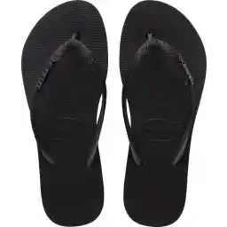 Havaianas SLIM FLATFORM - Zwart - Maat 37/38 - Dames Slippers