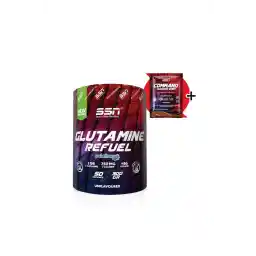 SSN Sports Style Nutrition سوخت گیری گلوتامین 300 گرم (AROMASIZ) آمینو آسیت