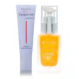 پک دو عددی روشن کننده و ضد لک صورت سیسپرسا و سرم | سیسپرسا