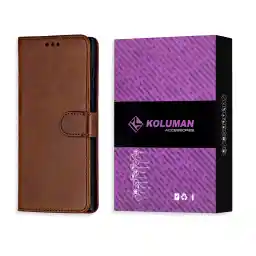 کیف کلاسوری کلومن مدل LEATHERN مناسب برای گوشی موبایل سامسونگ GALAXY A24