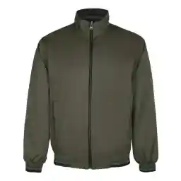 کاپشن مردانه دو رو سبز مشکی دیورسو Diverso مدل 4226