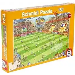 Schmidt Spiele 56358 Voetbalstadion, kinderpuzzel, 150 stukjes, kleurrijk