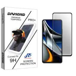 محافظ صفحه نمایش سرامیکی مات جی اف مدل Diamond Glass مناسب برای گوشی موبایل شیائومی Poco X4 Pro 5G 2201116PG