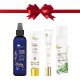 پک مراقبت از پوست و جوان کننده طبیعی و ارگارنیک فلورانس مجموعه چهارعددی