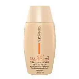 کرم ضد آفتاب رنگی مدل SPF50 مناسب پوست چرب و مختلط حجم 50 میلی لیتر | ژیناژن