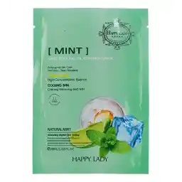 ماسک ورقه ای صورت نعنا 28 میل | هپی لیدی